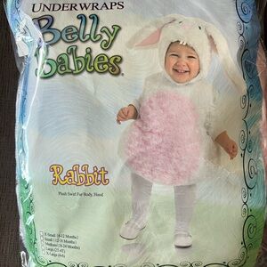 Toddler Belly Babies Rabbit Costume NWT